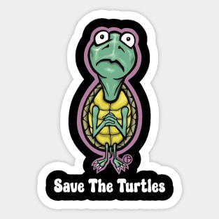 Soupy The Turtle Sticker